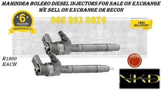 Mahindra Bolero Diesel Injectors For Sale On Exchange Or To Recon With Warranty