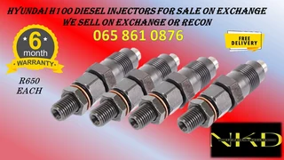 Hyundai H100 Diesel Injectors For Sale On Exchnage With 6 Months Warranty