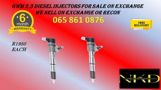 Gwm 2.5 Diesel Injectors For Sale On Exchange With 6 Months Warranty