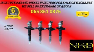 Isuzu Dteq Kb250 Diesel Injectors For Sale Or To Recon