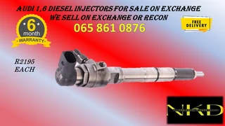 Audi 1.6 Diesel Injectors For Sale On Exchange With 6 Months Warranty