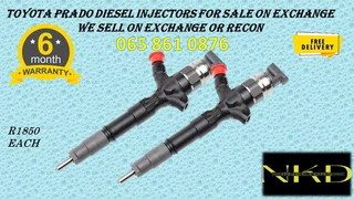 Toyota Prado Diesel Injectors For Sale On Exchange