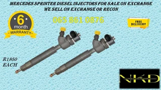 Mercedes Benz Sprinter Diesel Injectors For Sale On Exchange Or To Recon