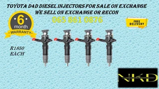 Toyota D4d Diesel Injectors For Sale On Exchange