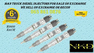 Man Truck Diesel Injectors For Sale Or To Recon