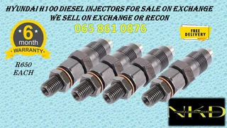 Hyundai H100 Diesel Injectors For Sale On Exchange With 6 Months Warranty