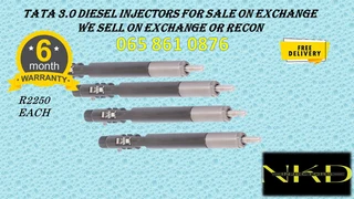 Tata 3.0 Diesel Injectors For Sale On Exchange Or To Recon