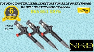 Toyota Quantum Diesel Injectors For Sale Or To Recon