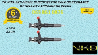 Toyota 2kd Diesel Injectors For Sale On Exchange