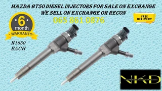 Mazda Bt50 Diesel Injectors For Sale On Exchange Or To Recon With Warranty