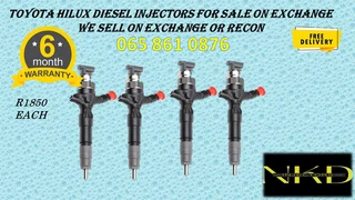 Toyota Hilux Diesel Injectors For Sale On Exchange