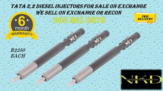 Tata 2.2 Diesel Injectors For Sale On Exchange Or To Recon