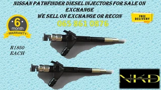 Nissan Pathfinder Diesel Injectors For Sale On Exchnage With 6 Months Warranty