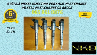 Gwm 2.8 Diesel Injectors For Sale On Exchange Or To Recon