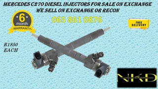 Mercedes C270 Diesel Injectors For Sale On Exchange Or To Recon