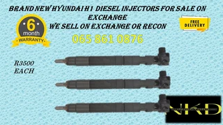 New Hyundai H1 Diesel Injectors For Sale Or To Recon