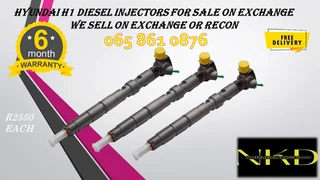 Hyundai H1 Diesel Injectors For Sale Or To Recon
