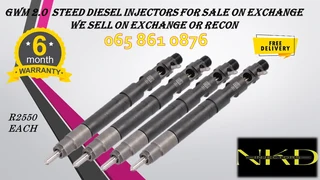 Gwm 2.0 Steed Diesel Injectors For Sale On Exchange