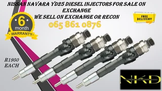 Nissan Navara Yd25 Diesel Injectors For Sale On Exchange With 6 Months Warranty