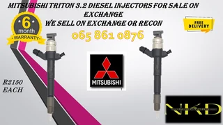Mitsubishi Triton 3.2 Diesel Injectors For Sale On Exchange Or To Recon