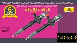 Toyota Prado Diesel Injectors For Sale On Exchange