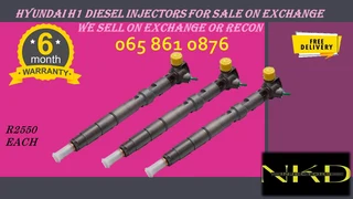 Hyundai H1 Diesel Injectors For Sale
