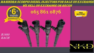 Mahindra Scorpio Diesel Injectors For Sale On Exchange With 6 Months Warranty