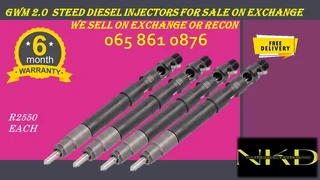Gwm 2.0 Steed Diesel Injectors For Sale On Exchange Or To Recon With Warranty