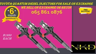 Toyota Quantum Diesel Injectors For Sale On Exchange Or To Recon