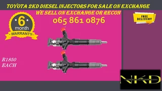 Toyota 2kd Diesel Injectors For Sale On Exchange