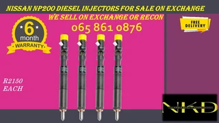 Nissan Np200 Diesel Injectors For Sale On Exchange Or To Recon