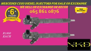 Mercedes C220 Diesel Injectors For Sale Or To Recon