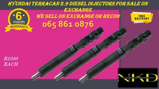 Hyundai Terrican 2.9 Diesel Injectors For Sale On Exchange