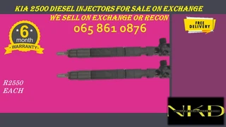 Kia 2500 Diesel Inejctors For Sale Or To Recon