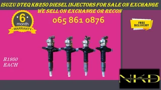 Isuzu Dteq Kb250 Diesel Injectors For Sale On Exchange With 6 Months Warranty