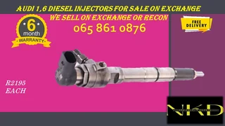 Audi 1.6 Diesel Injectors For Sale On Exchange Or To Recon