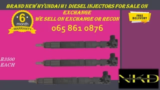 New Hyundai H1 Diesel Injectors For Sale On Exchange Or To Recon