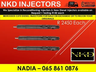 Mercedes C270 Diesel Injectors For Sale On Exchange Or Recon