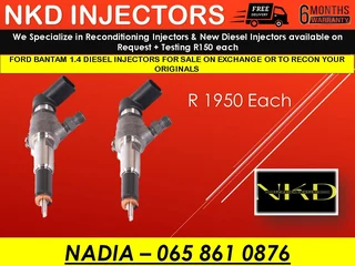 Ford Bantam 1.4 Diesel Injectors For Sale Or Recon Your Own
