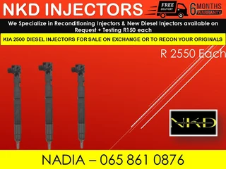 Kia 2500 Injectors For Sale On Exchange