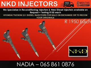 Hyundai Tucson 2.0 Diesel Injectors For Sale On Exchange