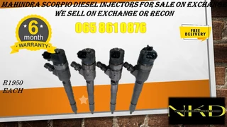 Mahindra Scorpio Diesel Injectors For Sale On Exchange With 6 Months Warranty