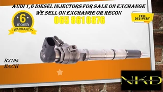 Audi 1.6 Diesel Injectors For Sale On Exchange Or To Recon