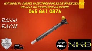 Hyundai H1 Diesel Injectors For Sale Or To Recon