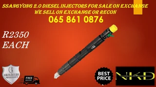 Ssangyong 2.0 Diesel Injectors For Sale On Exchange With 6 Months Warranty