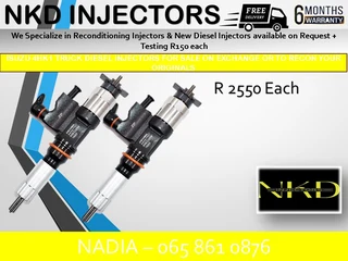 Isuzu 4hk1 Diesel Injectors For Sale On Exchange With 6 Months Warranty