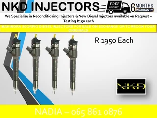 Mahindra Scorpio Diesel Injectors For Sale Or To Recon