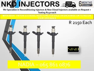 Mitsubishi Triton 2.5 Diesel Injectors For Sale On Exchange