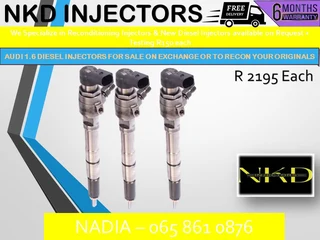 Audi 1.6 Diesel Injectors For Sale Or To Recon