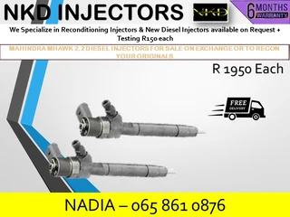 Mahindra Mhawk Diesel Injectors For Sale On Exchange Or To Recon